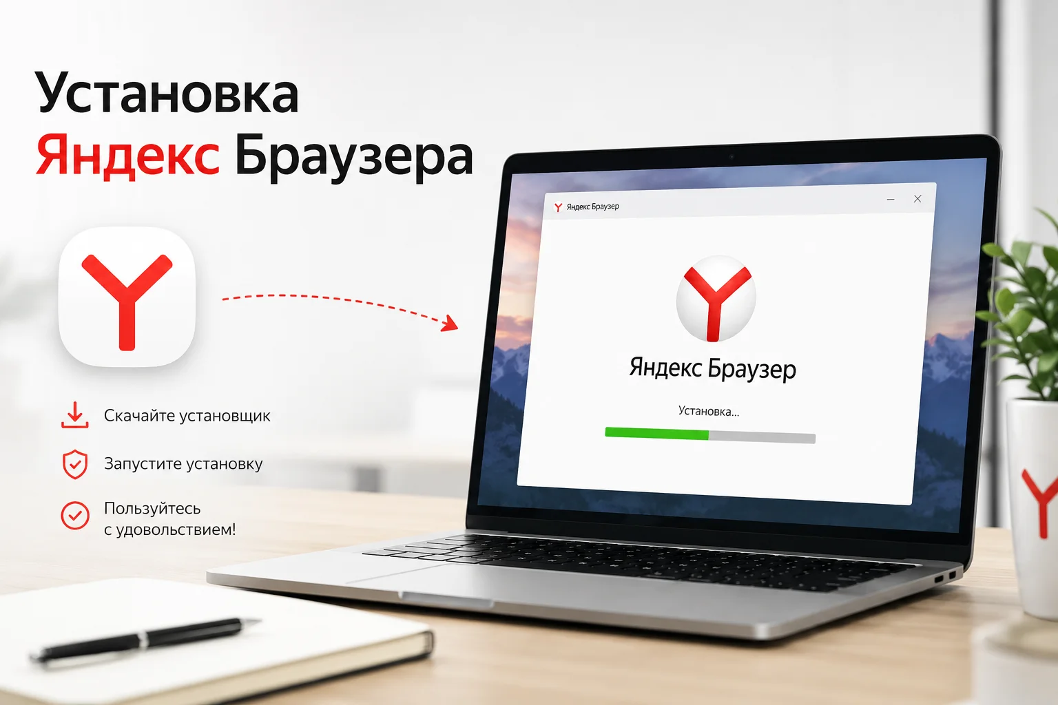 Установка Яндекс Браузера