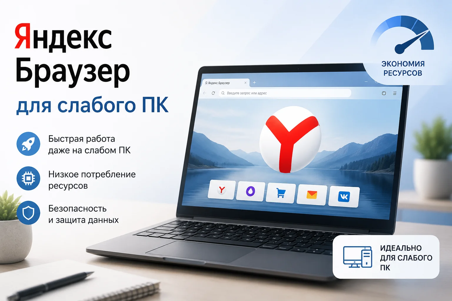 Браузер для слабого ПК